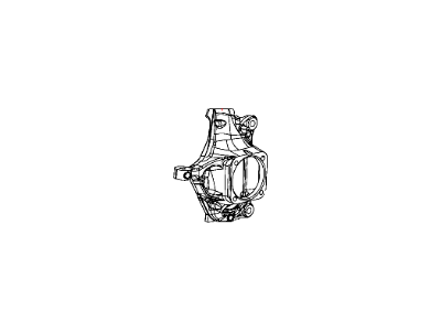 Ram 68213890AA KNUCKLE Front