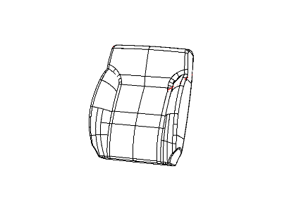 Dodge 1GZ231DRAA COVER Front Seat Back