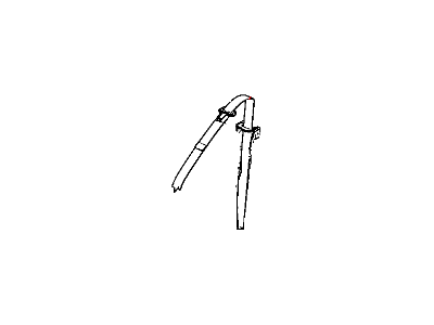 2011 Ram 2500 Seat Belt - 5KQ121K2AB