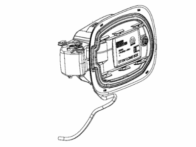 Ram 52029877AA HOUSING Fuel Filler