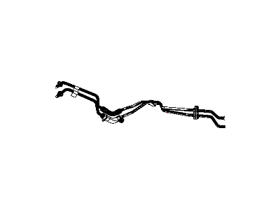 Jeep 55111209AE TUBE & HOSE Supply & Return