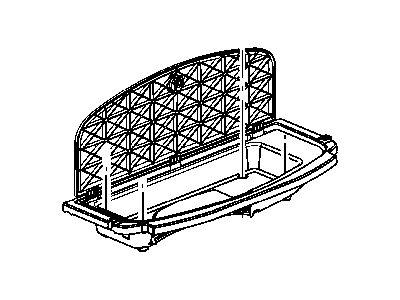 Chrysler 1CD551D5AA BIN Floor cargo organizer