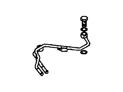 2005 Chrysler Sebring Transmission Oil Cooler Hose - MR446361