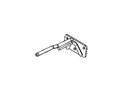Ram 68066384AA ROD Exhaust Pipe Support Muffler