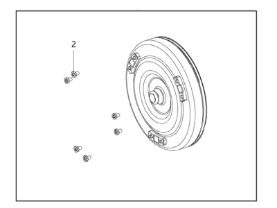 Jeep Cherokee Torque Converter - RL225775AB