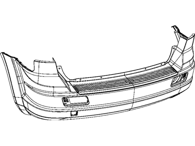 Dodge Journey Bumper - 68034462AC