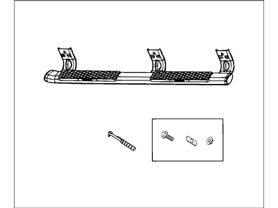 Ram 82213661AB STEP KIT Tubular Side