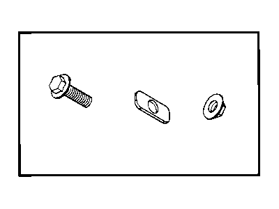 Ram 68193128AA HARDWARE KIT Mounting
