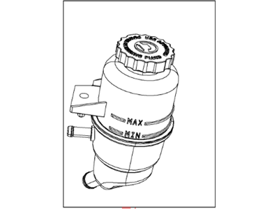 Mopar 52126151AF Reservoir Power Steering Fluid
