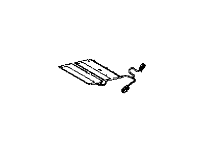 Mopar 4610228AD Seat Cushion Heater, Rear Lower