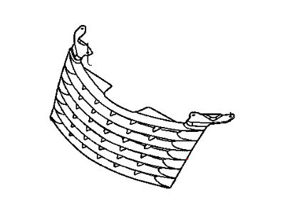Chrysler Grille - RH78YY6AE