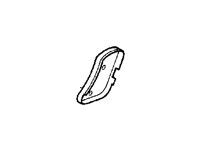 Dodge WD912L5AA COVER Rear Seat Bracket