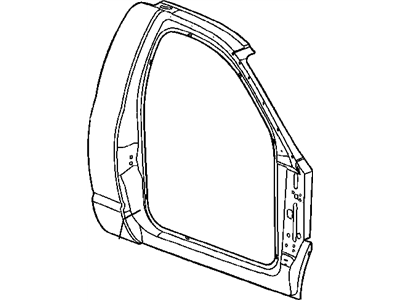 Dodge 55276046AB PANEL Body Side Aperture Outer Only