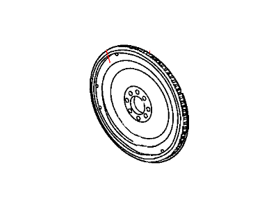 Dodge 5037965AB FLYWHEEL