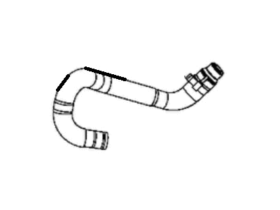 Jeep Renegade Radiator Hose - 68491224AA