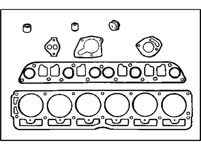 Jeep 5012365AD GASKET PACKAGE Engine Upper