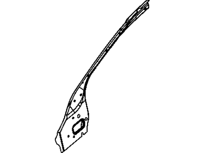Mopar 4389686AF Frame Windshield Side