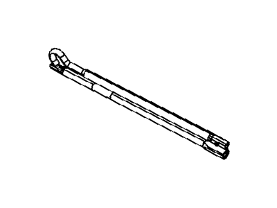 Dodge 52110301AB DRIVER Jack Handle