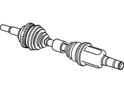 Chrysler PT Cruiser Axle Shaft - R5274711AE