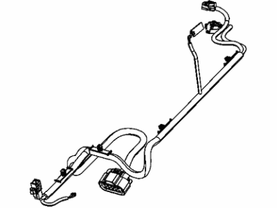 Dodge 68504927AA WIRING Console