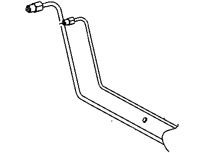 2008 Dodge Ram 1500 Brake Line - 55398169AC
