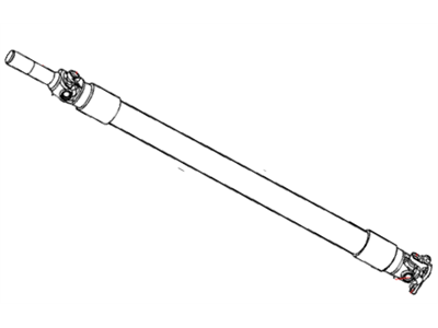 2004 Dodge Ram 3500 Drive Shaft - 52105657AF