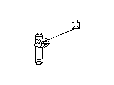Dodge Fuel Injector - 68011710AA