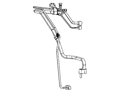 Dodge Caliber A/C Hose - 5058899AD