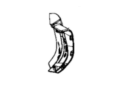 Jeep 6ZA86TZZAA END CAP Bumper