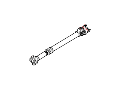 Jeep 52098377AE SHAFT Drive Front