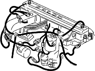 Dodge 5015722AB WIRING Engine