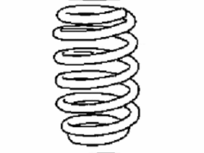 Dodge 68421908AA SPRING Front Coil