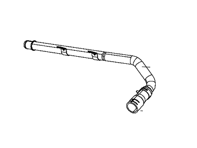Mopar 68102127AC Upper Hose