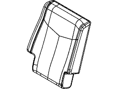 Dodge 1UQ05BD3AA COVER Seat Back