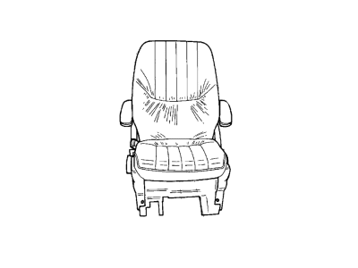 2003 Chrysler Town & Country Seat Cover - ZE451L5AA