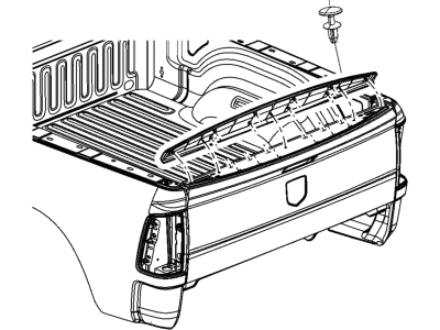 Ram Spoiler - 68164588AB