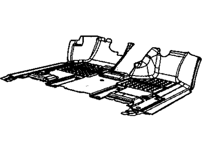 Dodge 5028652AC MAT Floor