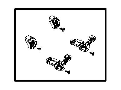 Ram 68054190AA BUMPER KIT Truck Bed Divider