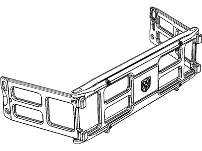 Ram 68027145AC PANEL Pickup Box Extension