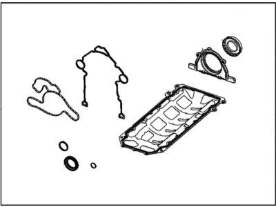 Dodge 68165082AA GASKET KIT Engine Lower
