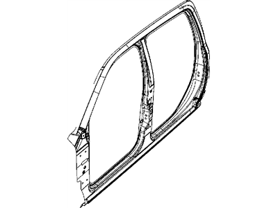 Ram 68144985AA PANEL Body Side Aperture Outer Complete