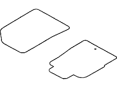 Chrysler MR586709 MAT Floor Front