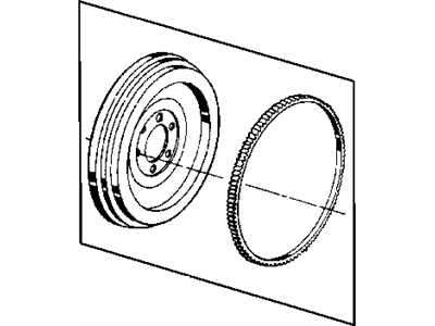 Jeep 53020519 FLYWHEEL