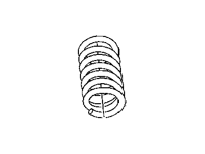 2007 Dodge Ram 1500 Coil Springs - 55366811AB