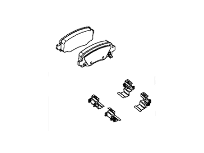 2017 Jeep Renegade Brake Pad - 2AMV4634AA
