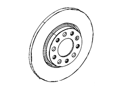Jeep Renegade Brake Disc - 2AMV8043AA