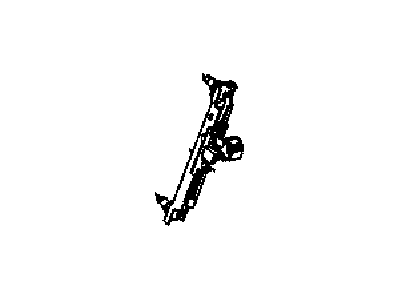 Dodge YV89DW1AC ADJUSTER Seat Belt Turning Loop