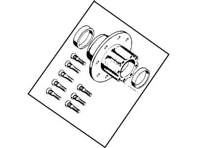 Mopar 52009839AA Drum Hub
