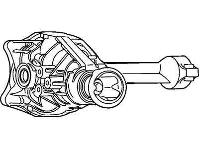 Jeep 5103064AA AXLE Service Front