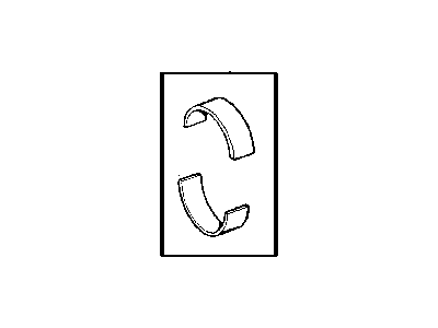 Mopar 4626658AB Bearing Package Connecting Rod .025Mm Undersize